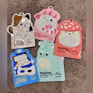 TONYMOLY x Squishmallow Eye Patch and Sheet Mask Set